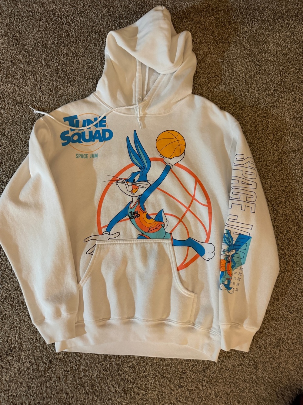 Men’s med Space Jam hoodie sz med